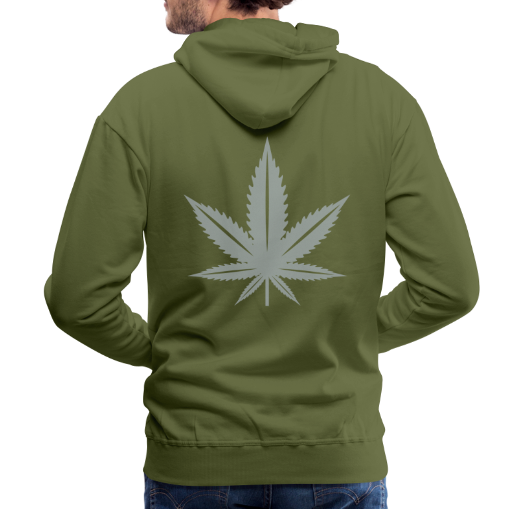 Men’s Premium Hoodie - 420 - olive green