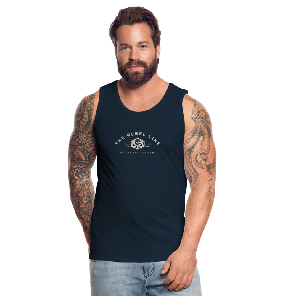 Men’s Premium Tank - deep navy