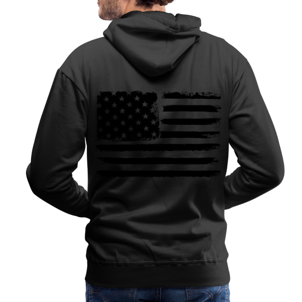 Men’s Premium Hoodie - flag - black