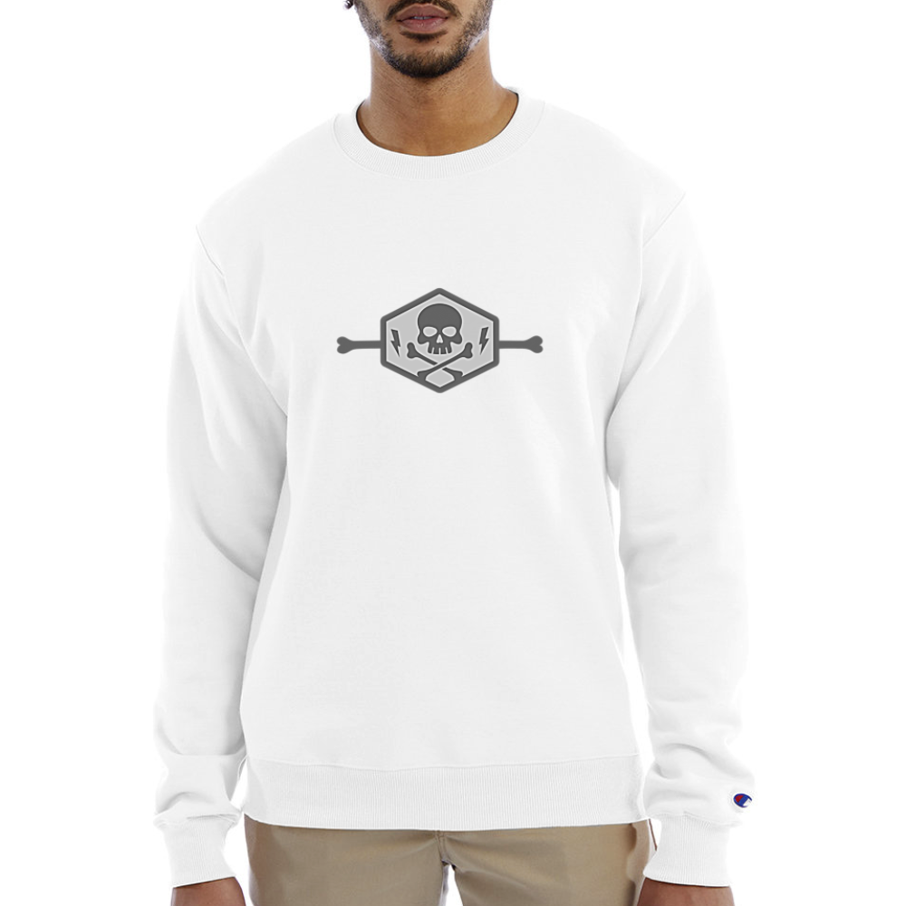 Champion Unisex Powerblend Sweatshirt - white