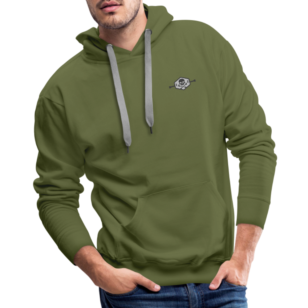 Men’s Premium Hoodie - flag - olive green