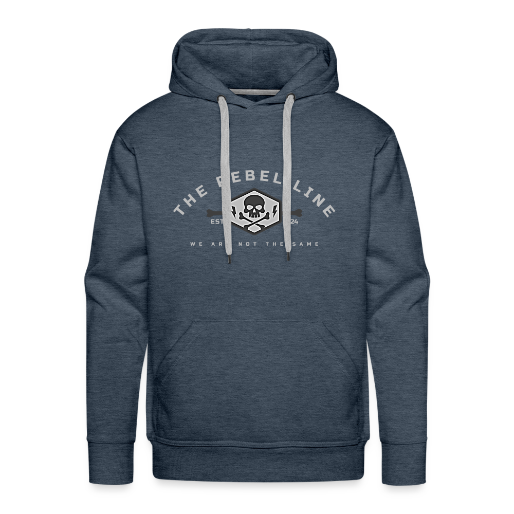 Men’s Premium Hoodie - heather denim