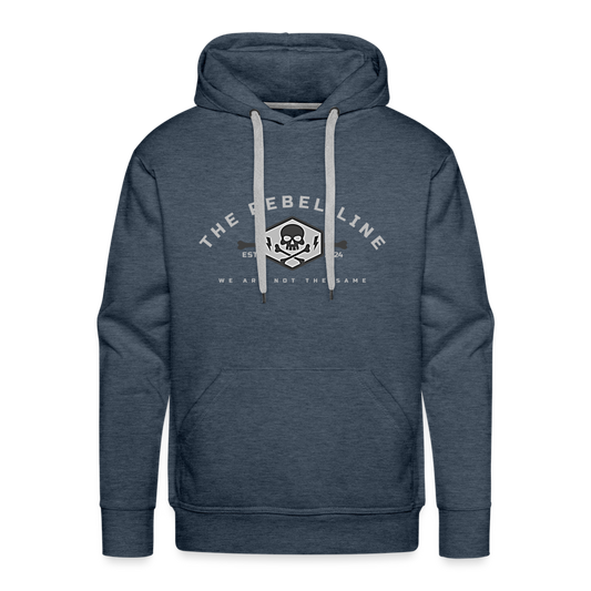 Men’s Premium Hoodie - heather denim