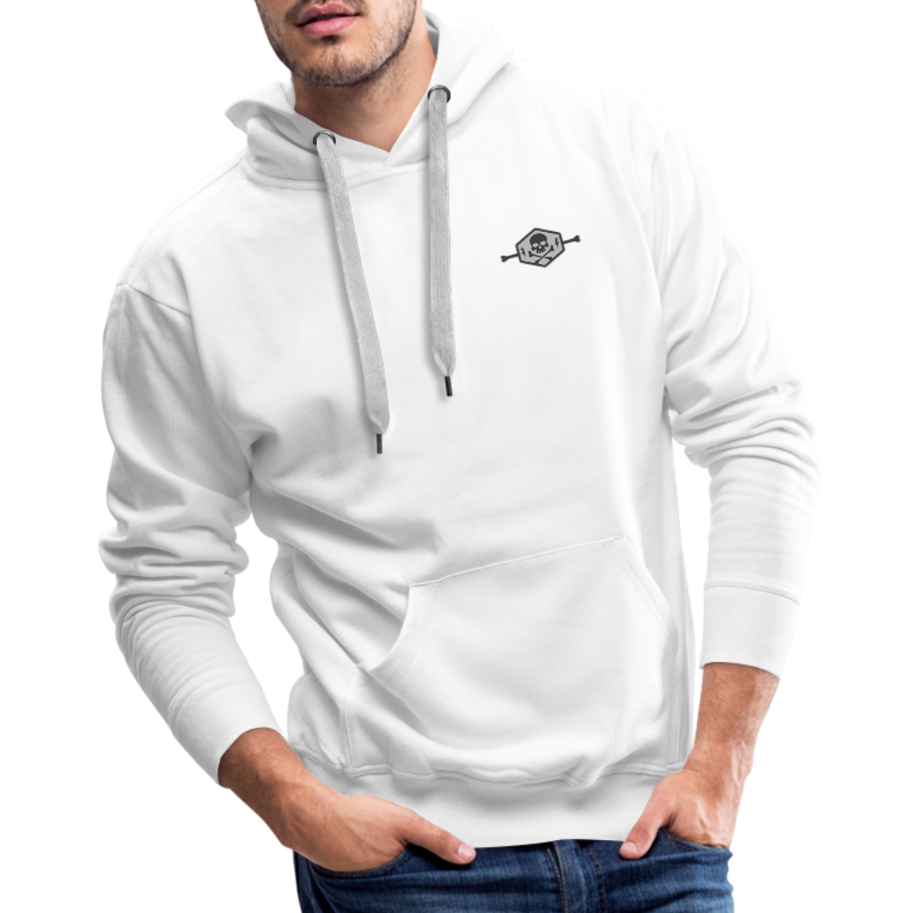 Men’s Premium Hoodie - flag - white