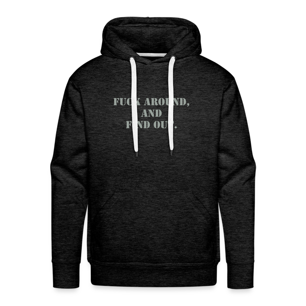 Men’s Premium Hoodie - charcoal grey