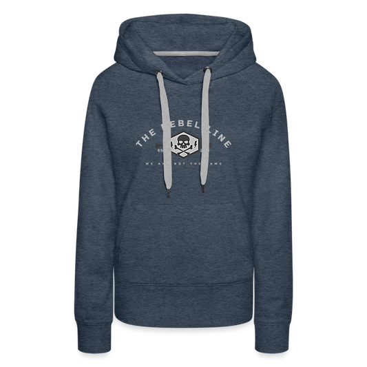 Women’s Premium Hoodie - heather denim