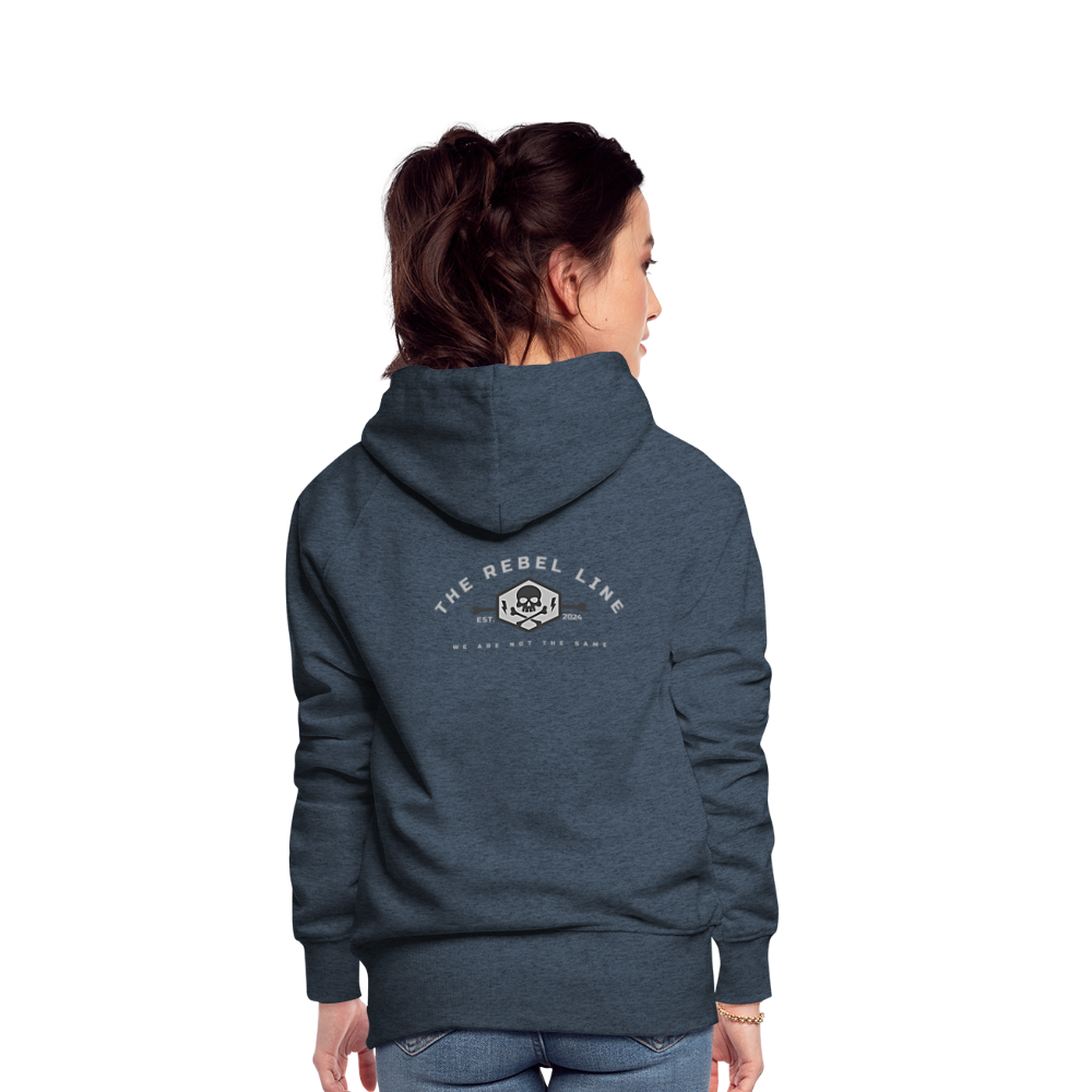 Women’s Premium Hoodie - heather denim