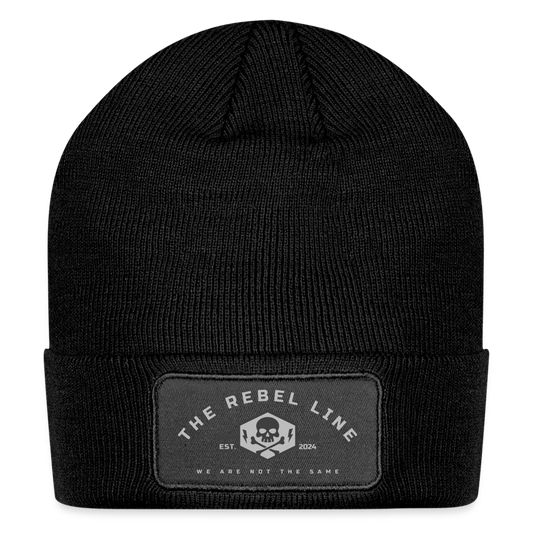 Patch Beanie - black