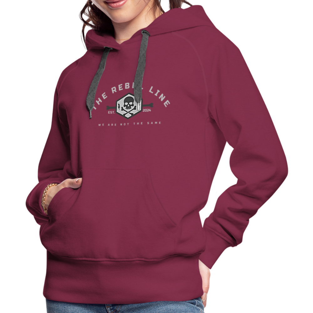 Women’s Premium Hoodie - burgundy