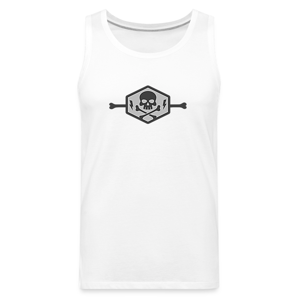 Men’s Premium Tank - white