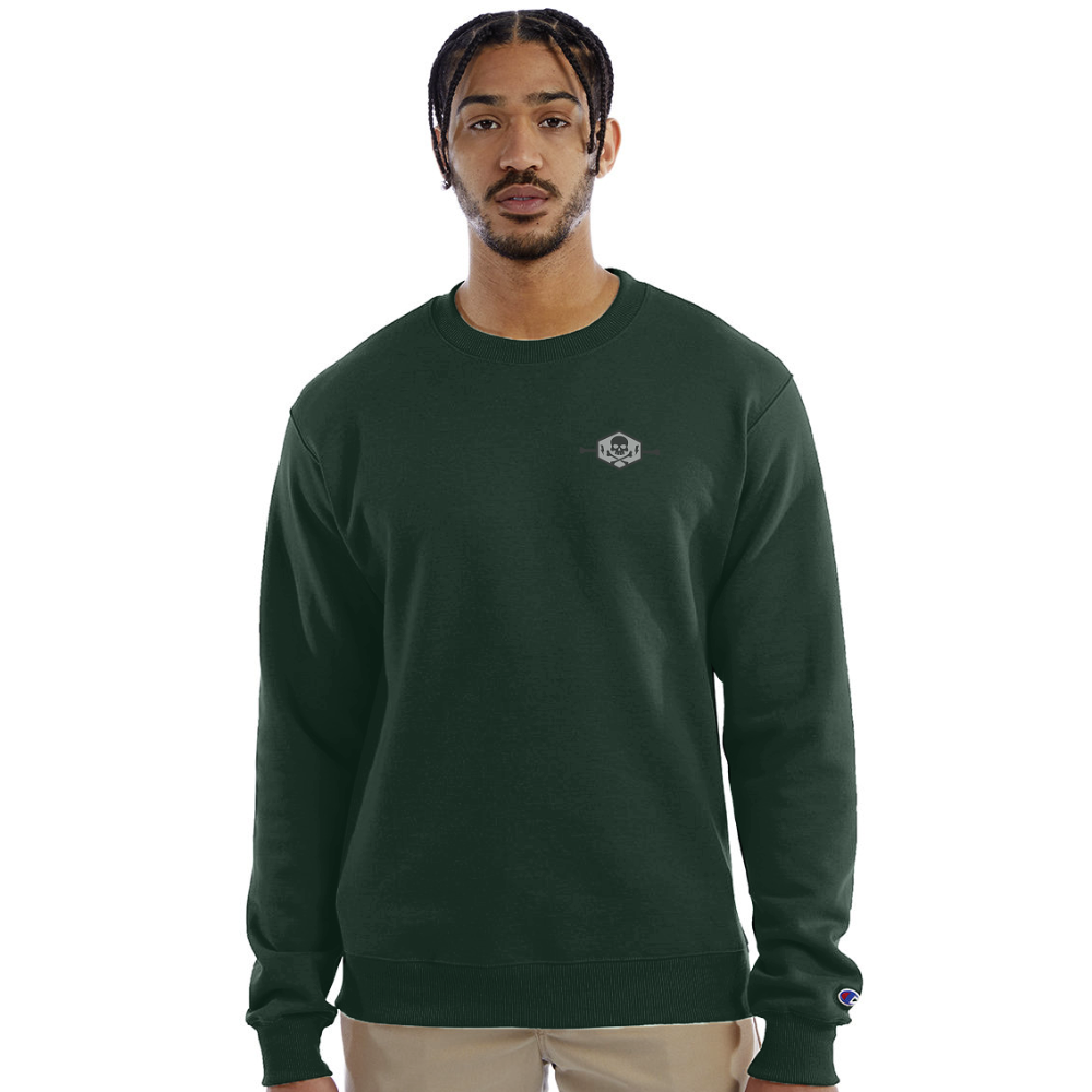 Champion Unisex Powerblend Sweatshirt - Dark Green