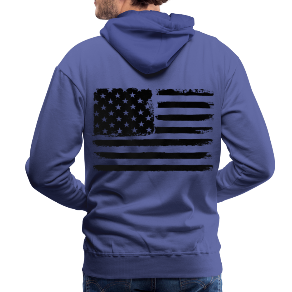 Men’s Premium Hoodie - flag - royal blue