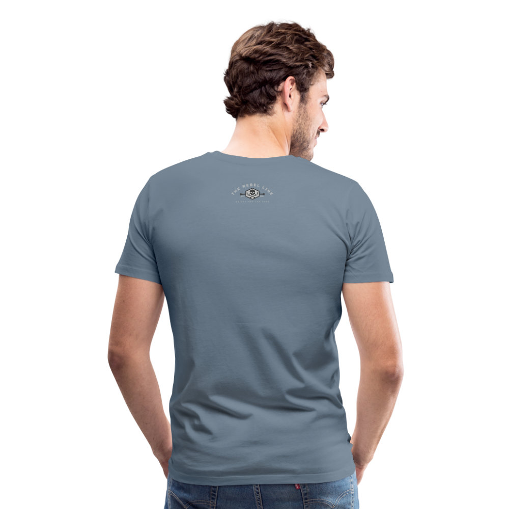 Men's Premium T-Shirt - steel blue