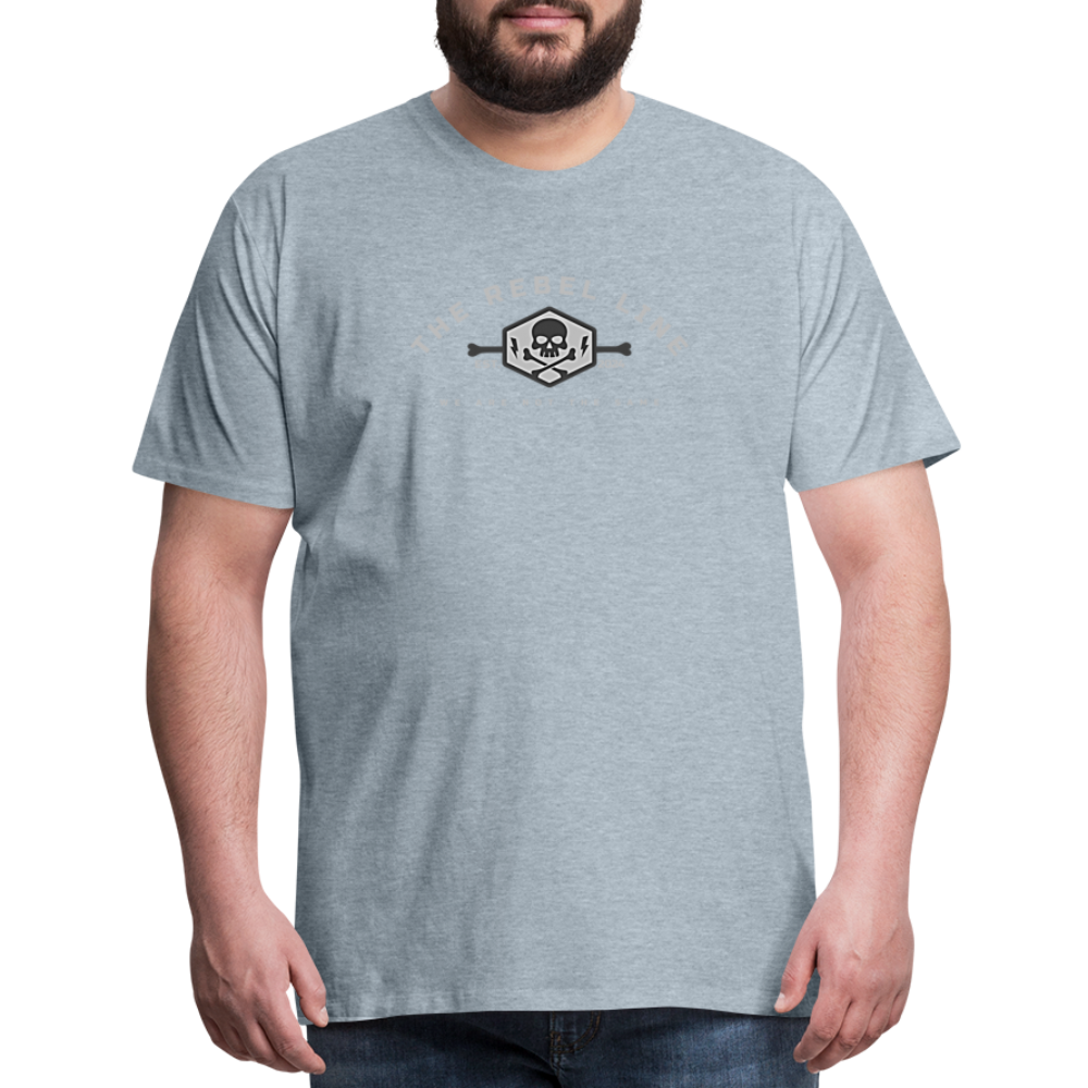 Men's Premium T-Shirt - heather ice blue