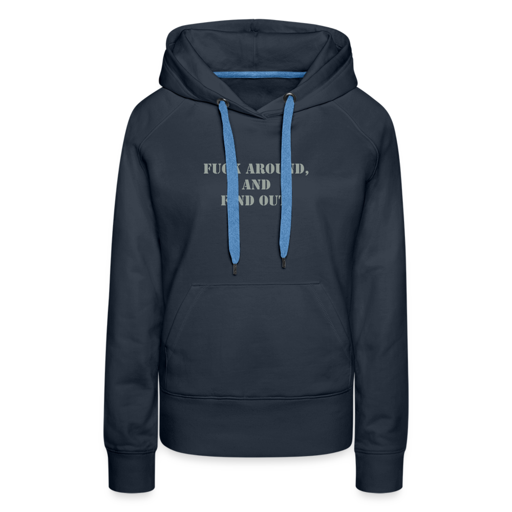 Women’s Premium Hoodie - navy