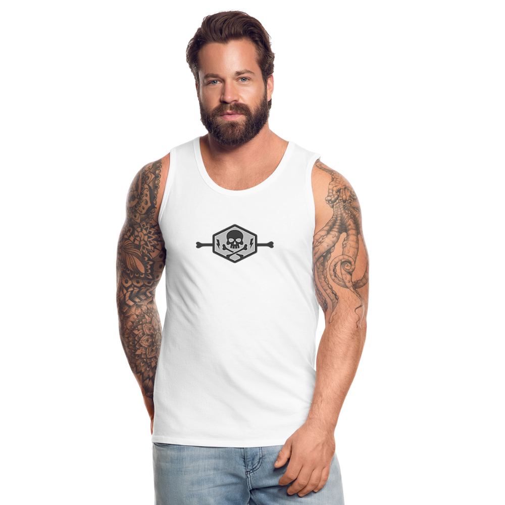 Men’s Premium Tank - white