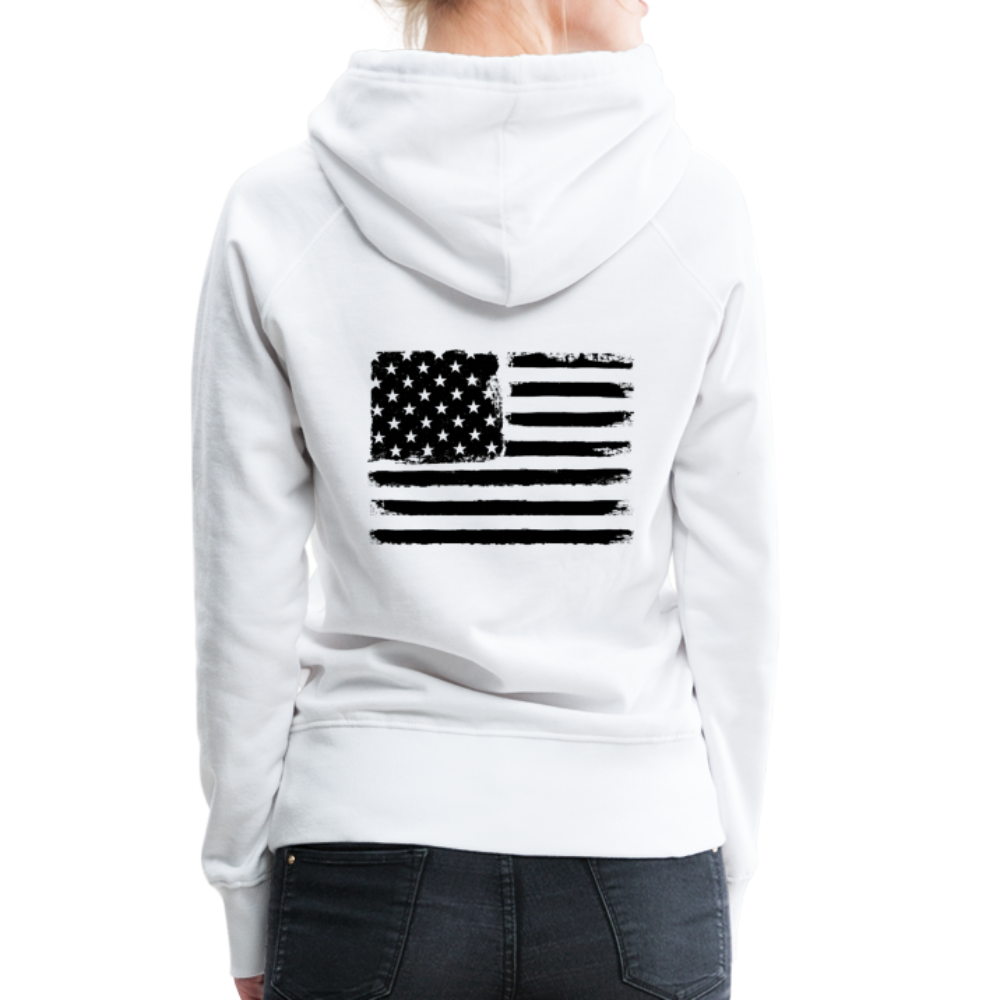 Women’s Premium Hoodie - white