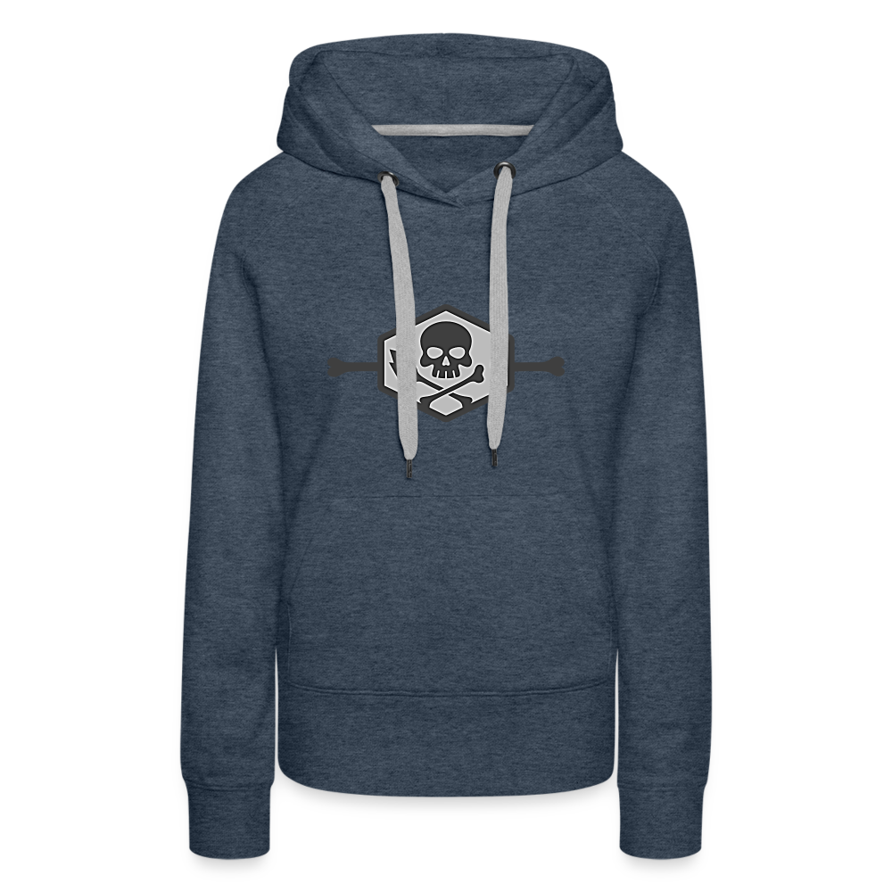 Women’s Premium Hoodie - heather denim