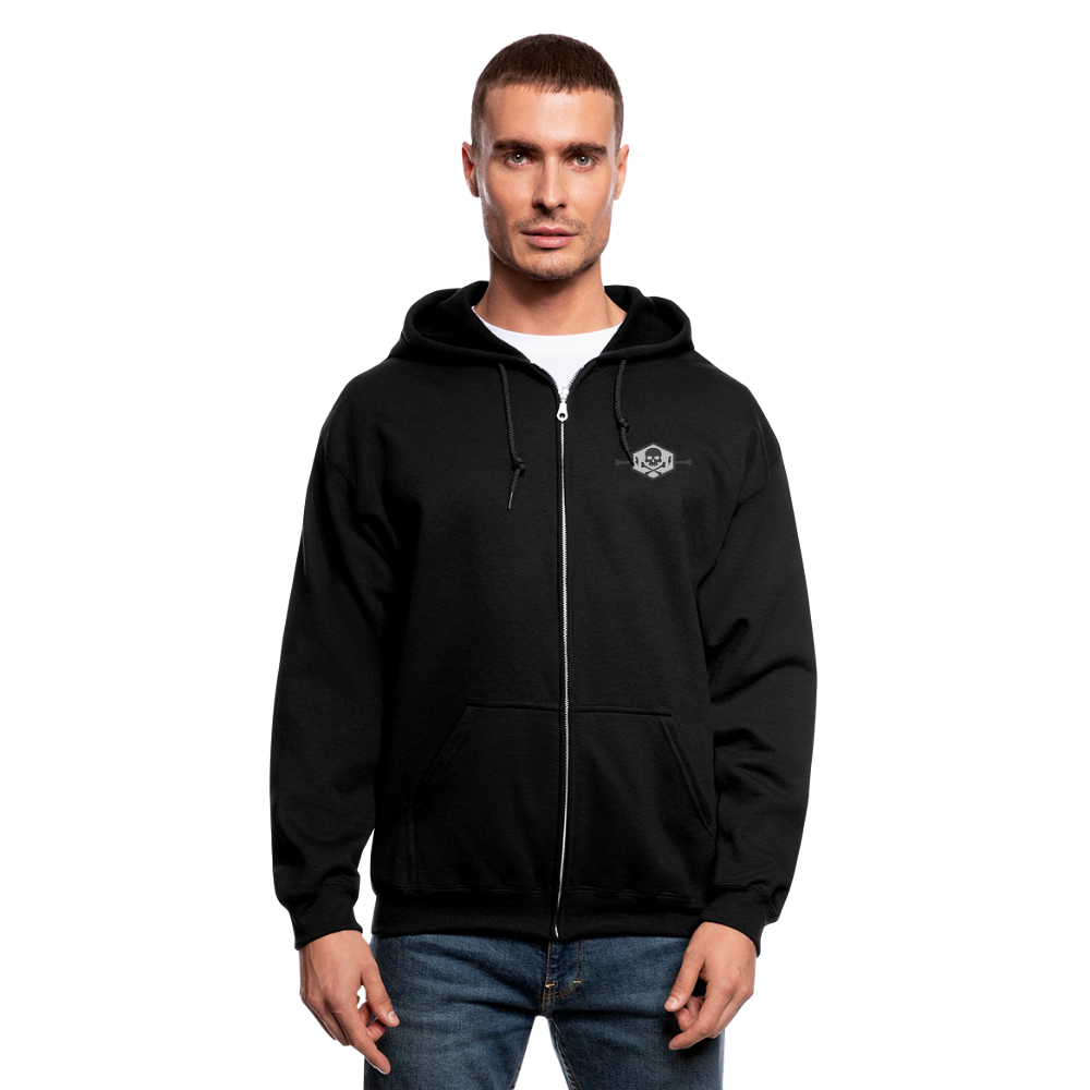 Zip Hoodie - black