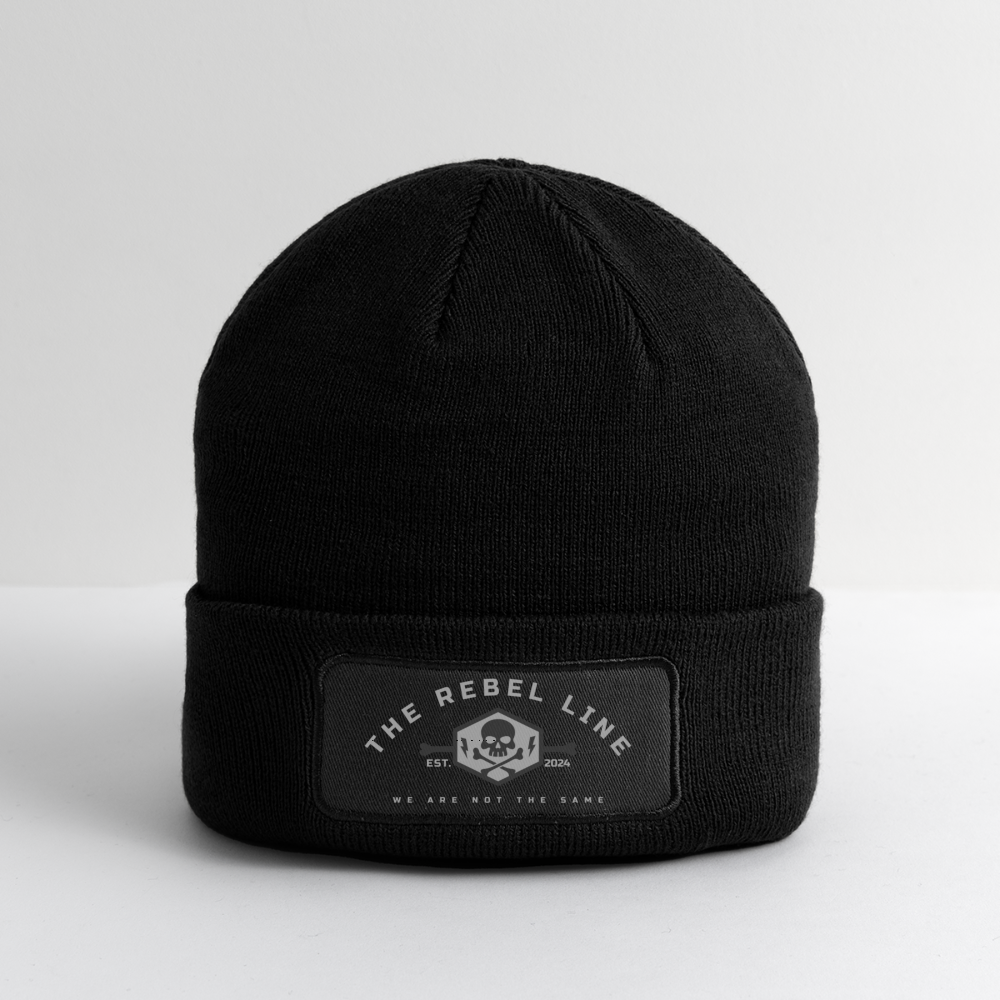 Patch Beanie - black