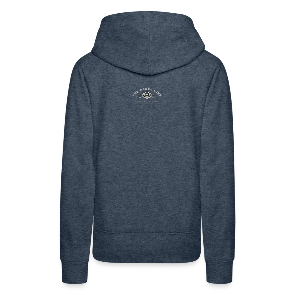 Women’s Premium Hoodie - heather denim