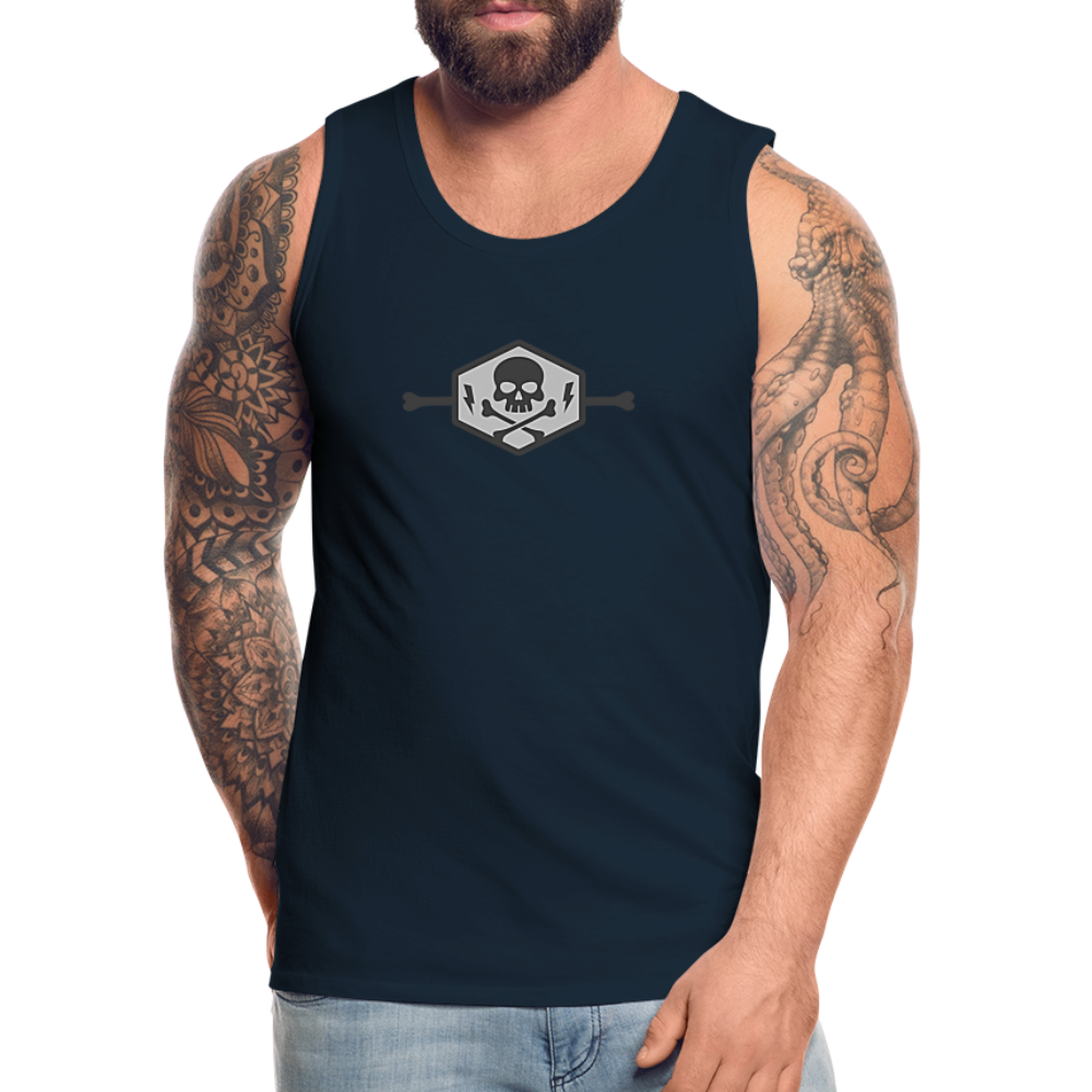 Men’s Premium Tank - deep navy