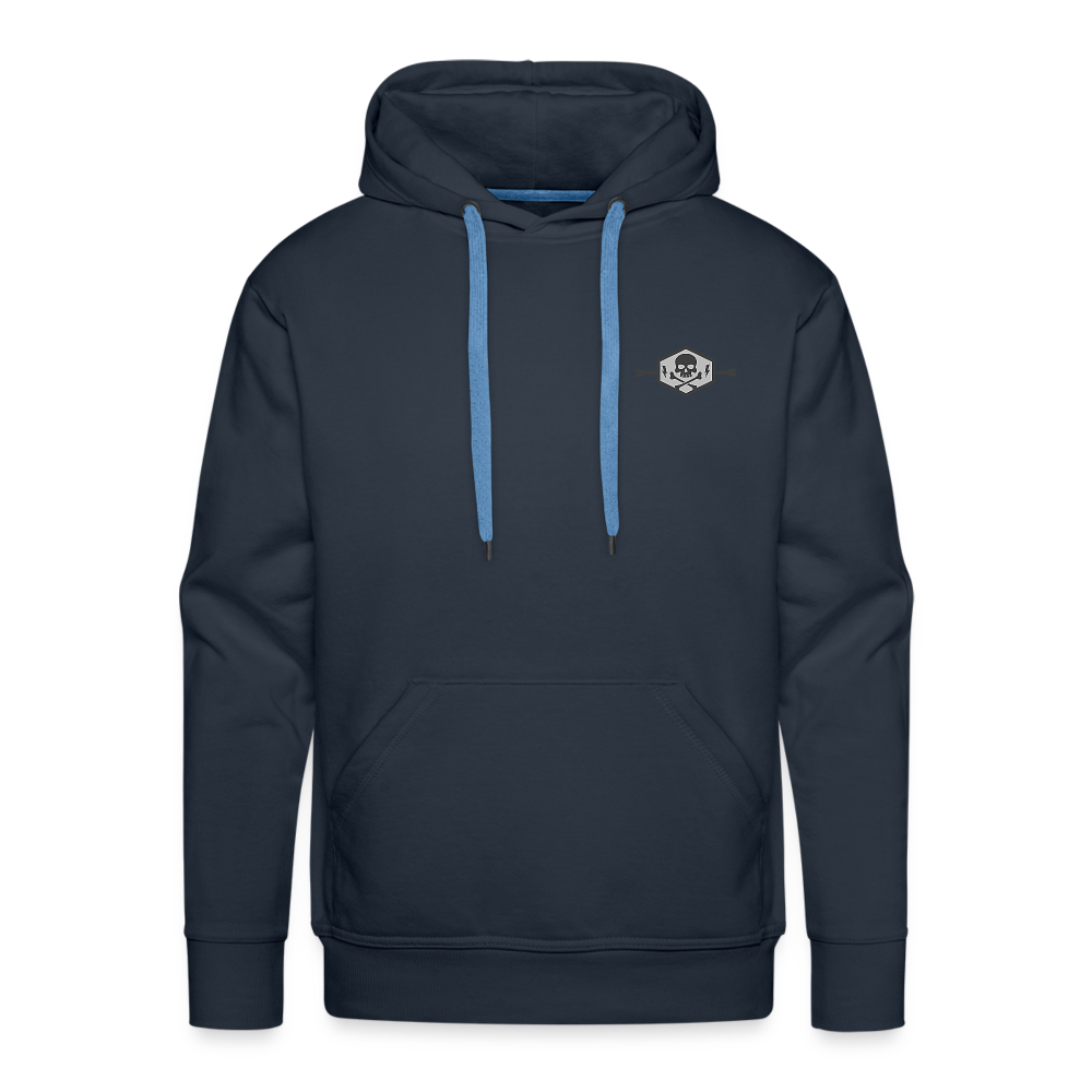 Men’s Premium Hoodie - flag - navy