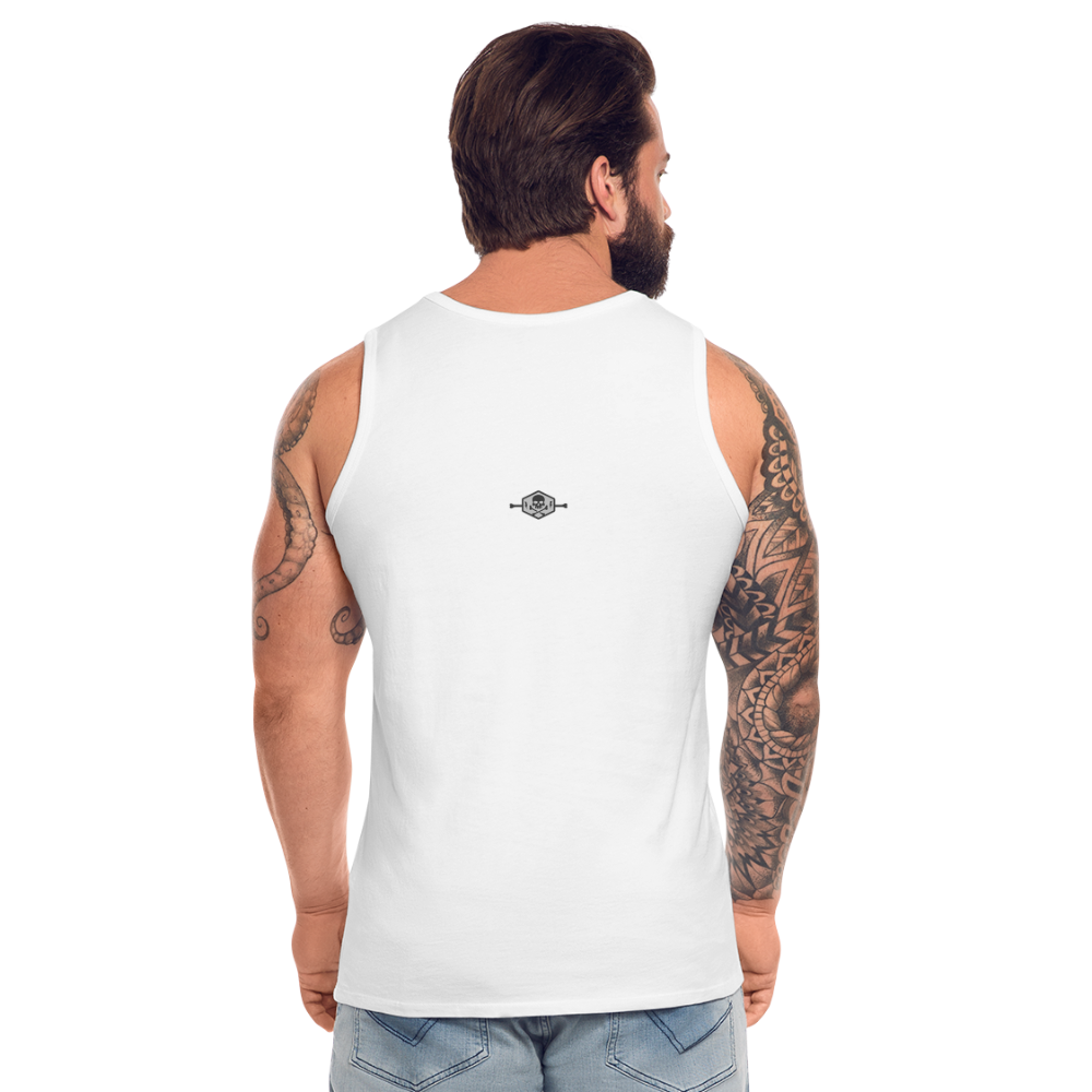 Men’s Premium Tank - white