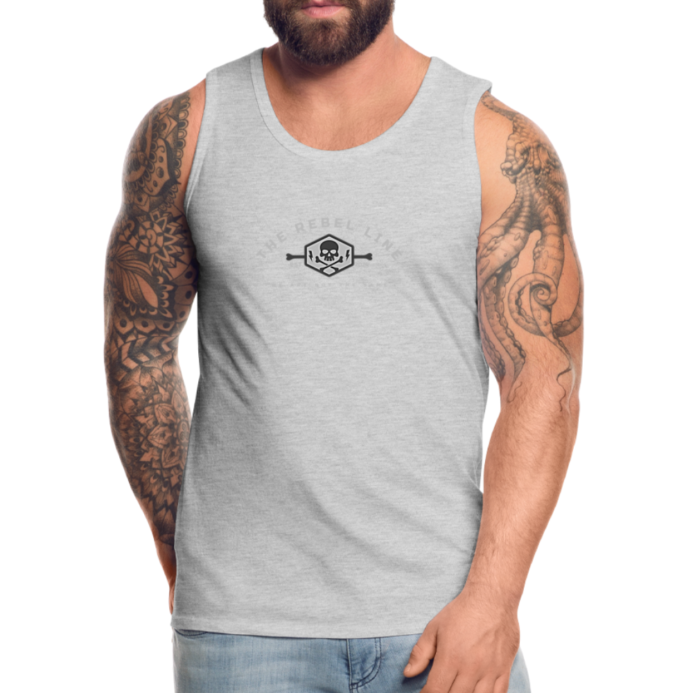 Men’s Premium Tank - heather gray