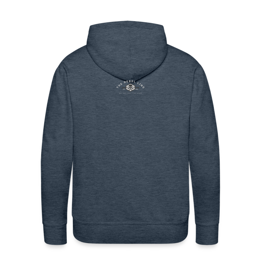 Men’s Premium Hoodie - heather denim