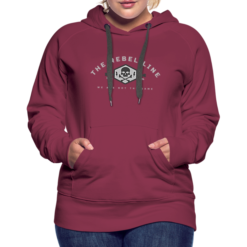 Women’s Premium Hoodie - burgundy