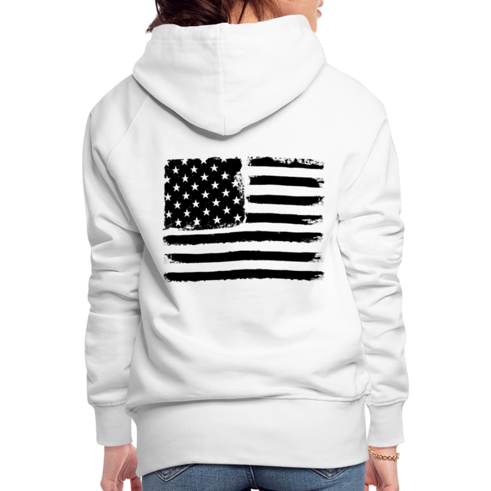 Women’s Premium Hoodie - white