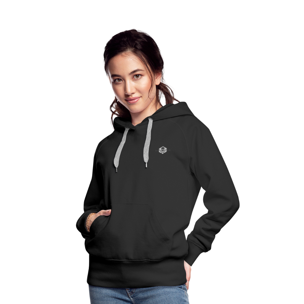 Women’s Premium Hoodie - snake - black