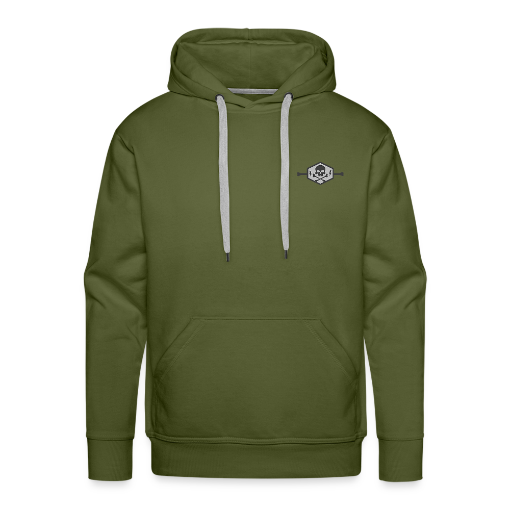 Men’s Premium Hoodie - flag - olive green