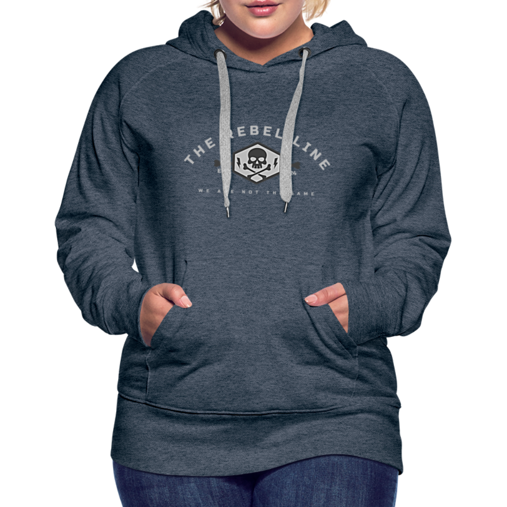 Women’s Premium Hoodie - heather denim