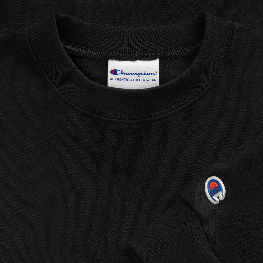 Champion Unisex Powerblend Sweatshirt - black