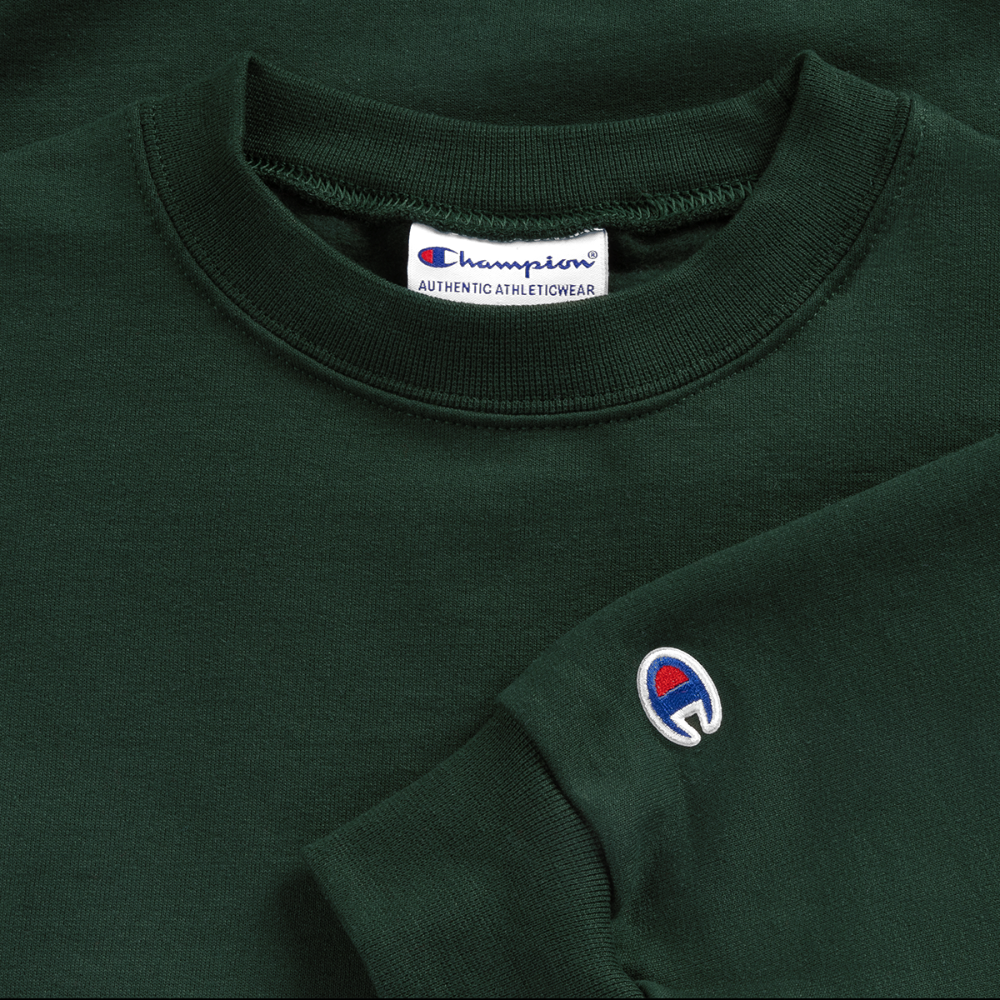 Champion Unisex Powerblend Sweatshirt - Dark Green