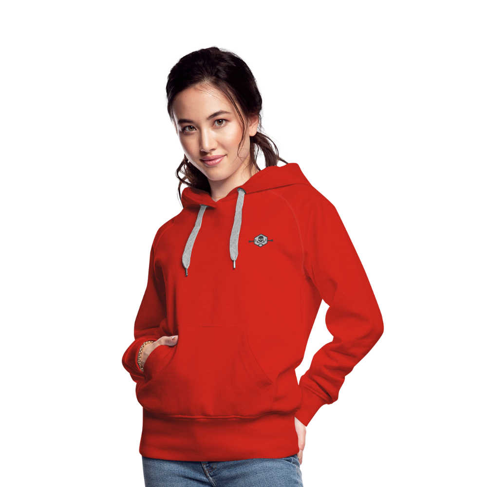 Women’s Premium Hoodie - snake - red