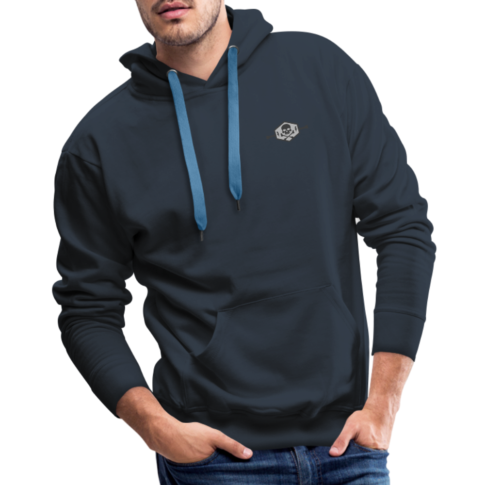 Men’s Premium Hoodie - flag - navy