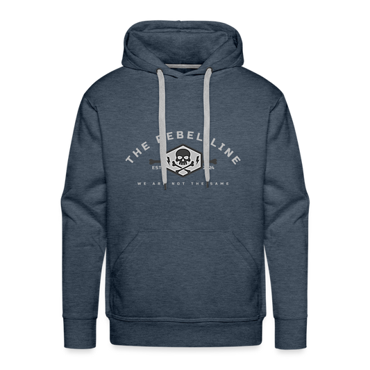 Men’s Premium Hoodie - heather denim