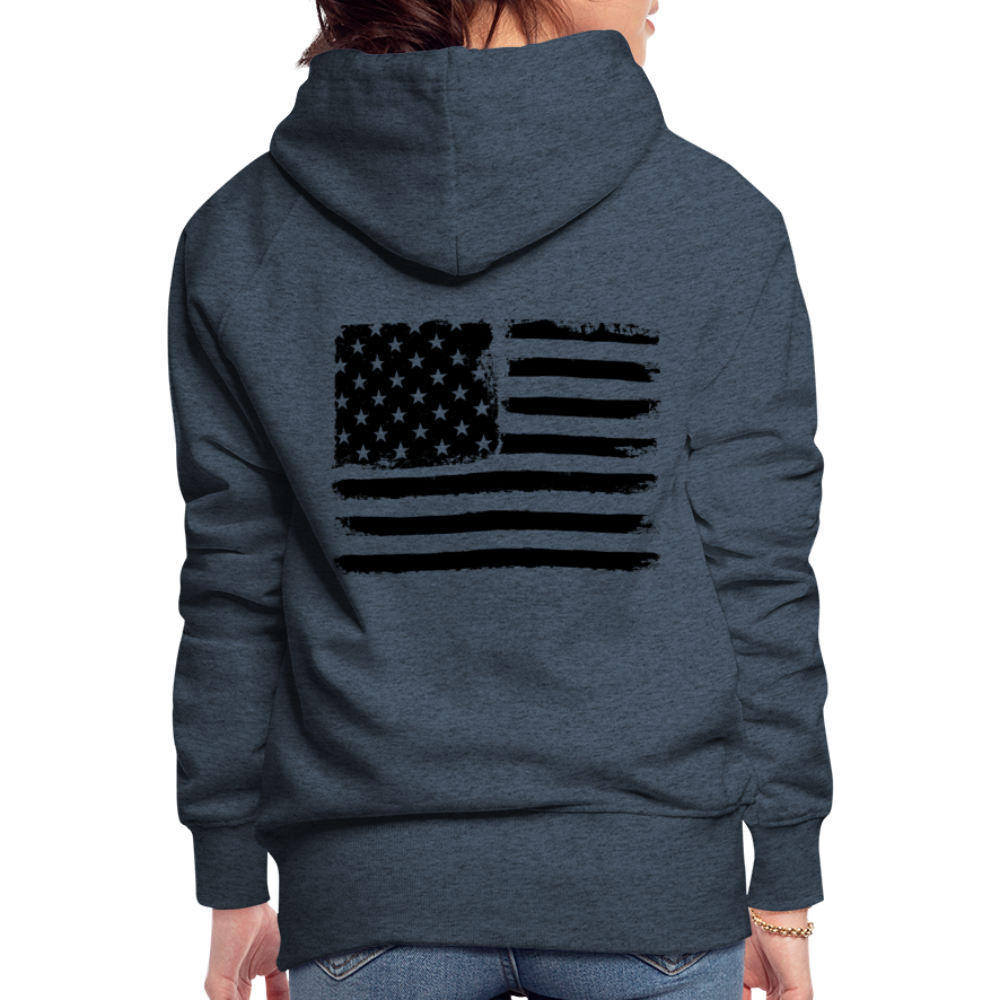 Women’s Premium Hoodie - heather denim