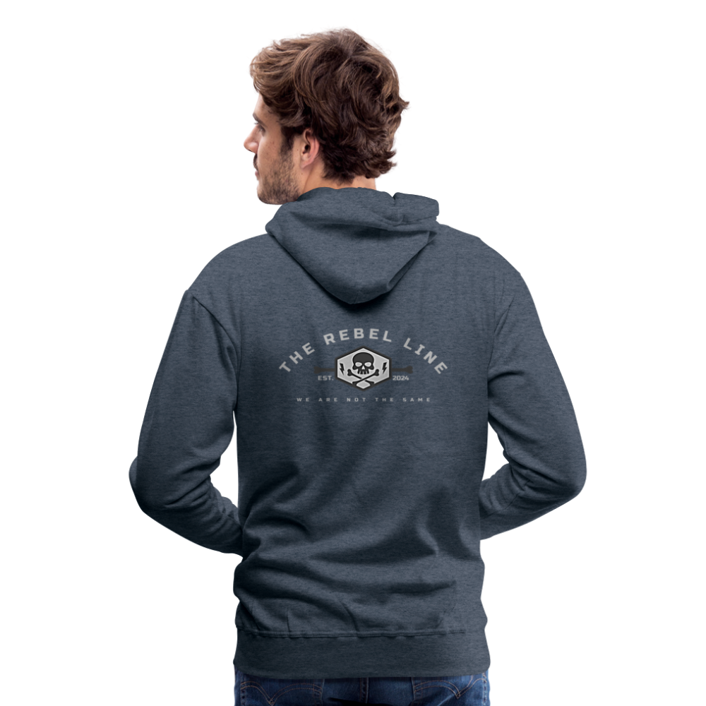 Men’s Premium Hoodie - heather denim