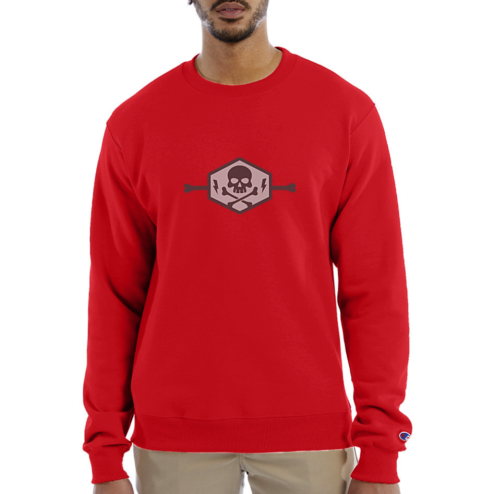 Champion Unisex Powerblend Sweatshirt - Scarlet