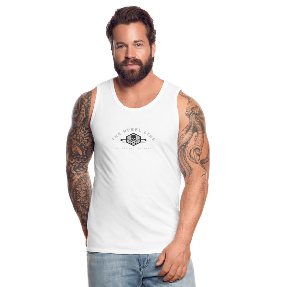 Men’s Premium Tank - white