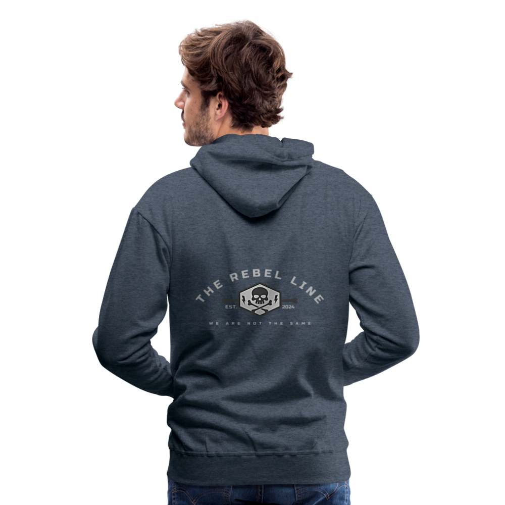 Men’s Premium Hoodie - heather denim