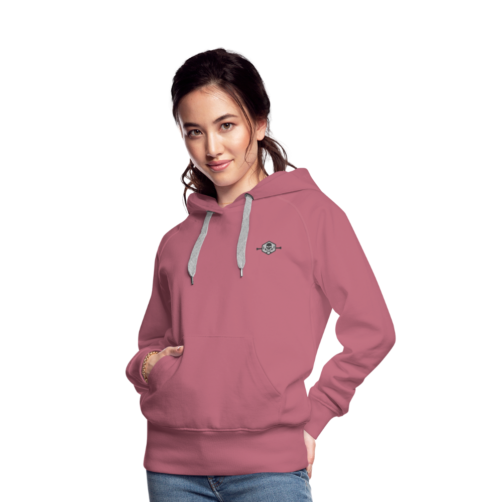 Women’s Premium Hoodie - snake - mauve