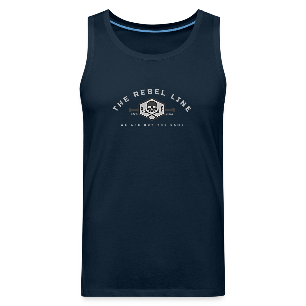 Men’s Premium Tank - deep navy