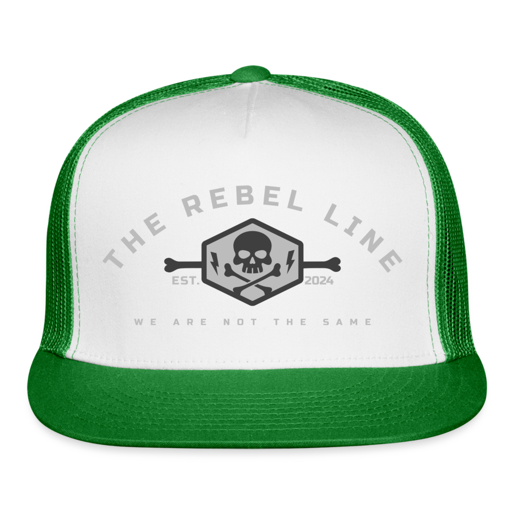 Trucker Hat - white/kelly green