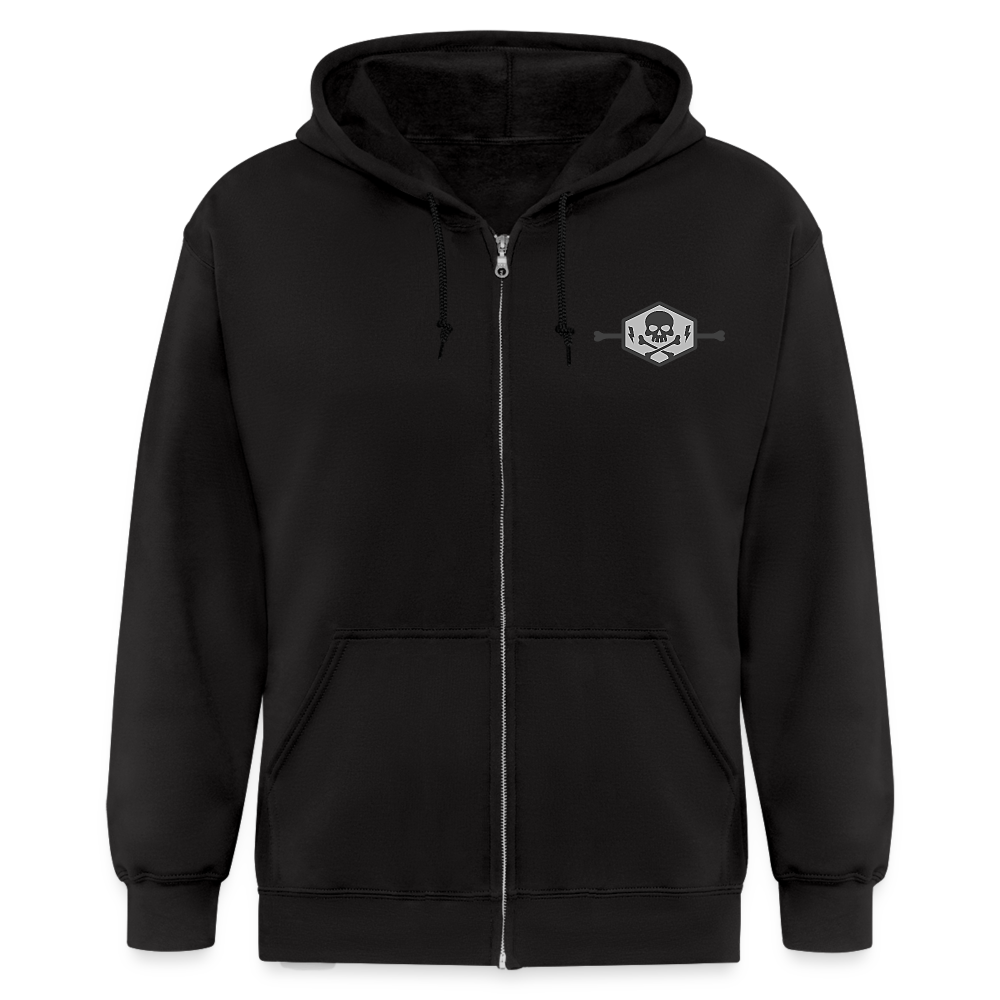 Zip Hoodie - black