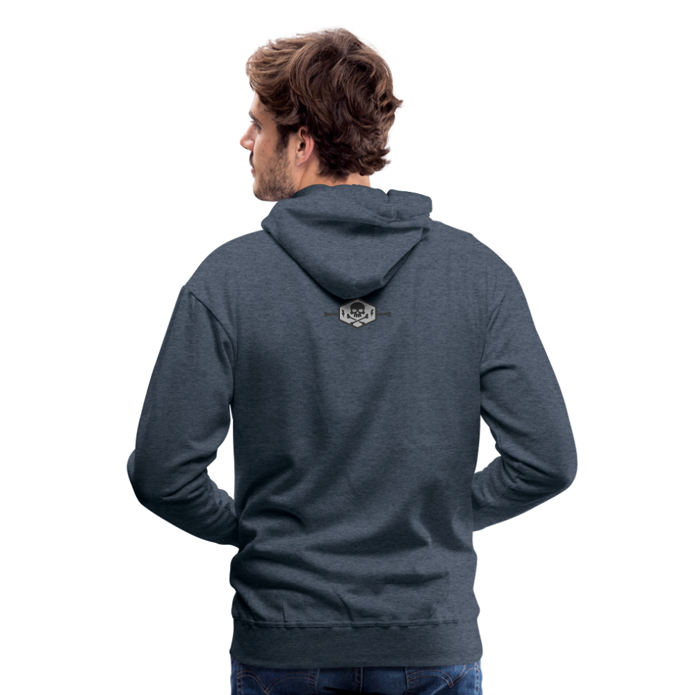 Men’s Premium Hoodie - heather denim